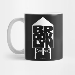 Brooklyn Black & White Mug